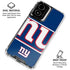 NFL New York Giants Zone Block Moto G Power 5G (2024) Clear Case