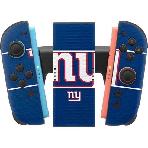 NFL New York Giants Zone Block Nintendo Switch 2 (2025) Joy-Con Controller Skin