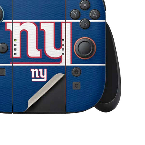 NFL New York Giants Zone Block Nintendo Switch 2 (2025) Joy-Con Controller Skin