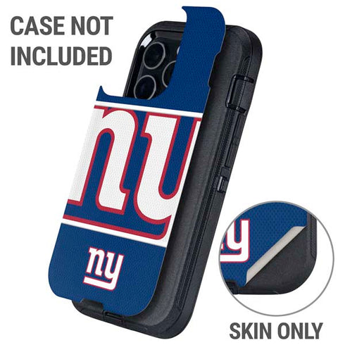 NFL New York Giants Zone Block Otterbox Defender iPhone Skin