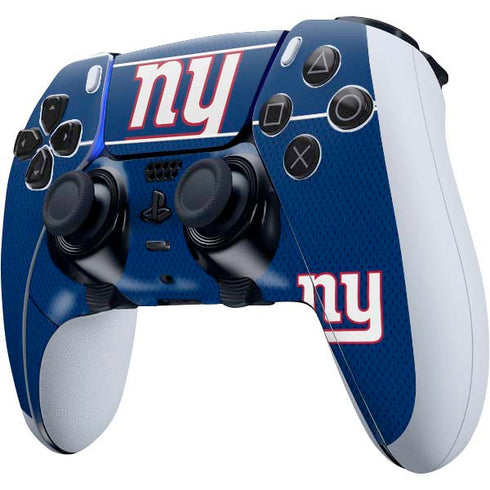 NFL New York Giants Zone Block PS5 DualSense Edge Pro Controller Skin