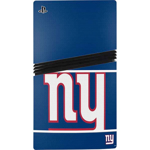 NFL New York Giants Zone Block PS5 Pro Console Skin