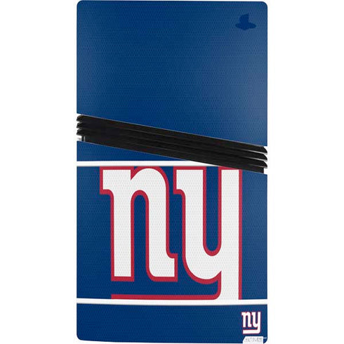 NFL New York Giants Zone Block PS5 Pro Console Skin