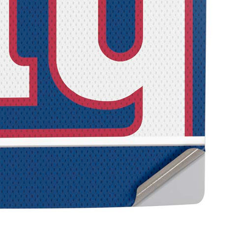 NFL New York Giants Zone Block PS5 Pro Disk Console Skin