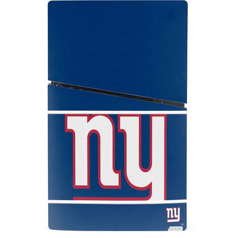 NFL New York Giants Zone Block PS5 Slim Digital Edition Console Skin