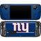 NFL New York Giants Zone Block Steam Deck Handheld Gaming Computer OLED Skin
