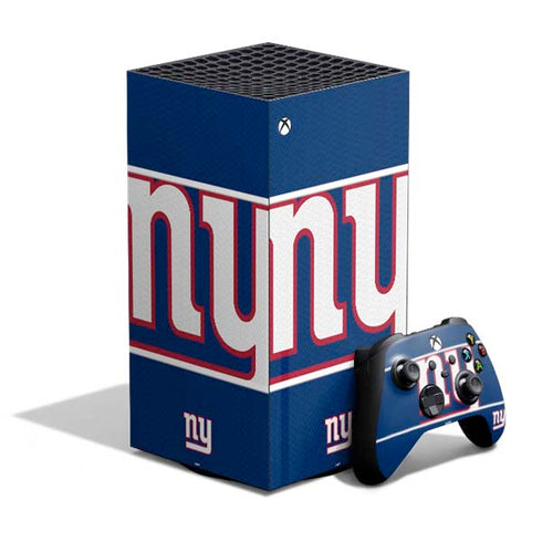 NFL New York Giants Zone Block XBox Series X Digital Edition Bundle Skin