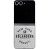 NHL New York Islanders Black Text Galaxy Z Flip6 Skin