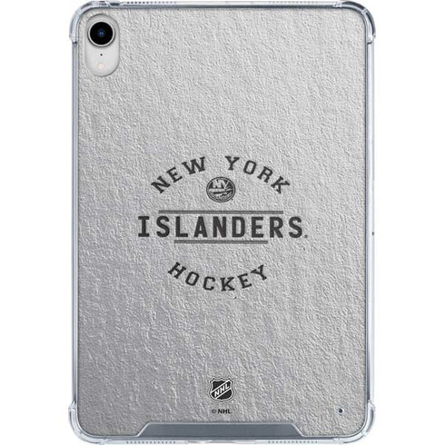 NHL New York Islanders Black Text iPad 11th Gen (2025) Clear Case