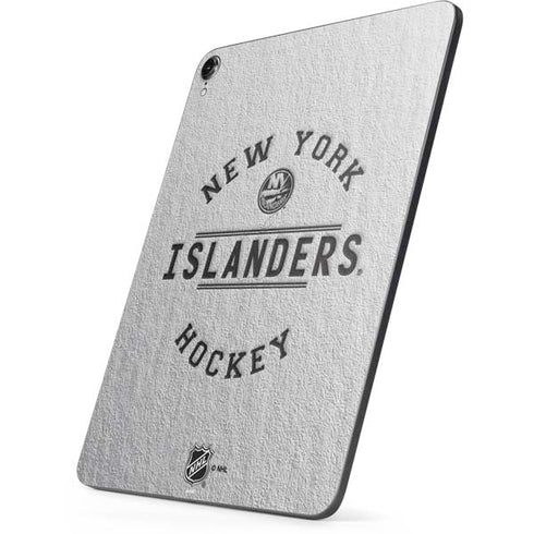 NHL New York Islanders Black Text Apple iPad Pro Skin