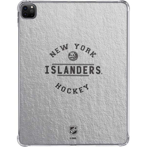 NHL New York Islanders Black Text iPad Pro 11in (2024) Clear Case
