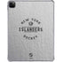 NHL New York Islanders Black Text iPad Pro 11in (2024) Clear Case