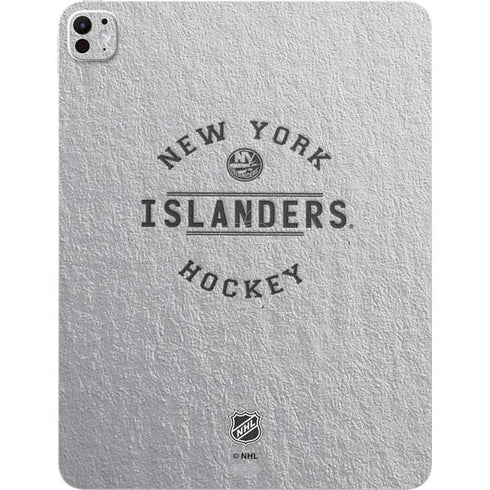 NHL New York Islanders Black Text iPad Pro 13in M4 (2024) Skin