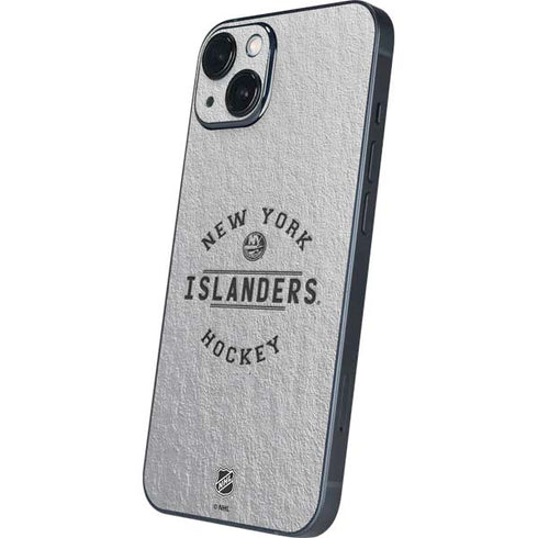 NHL New York Islanders Black Text iPhone 15 Skin