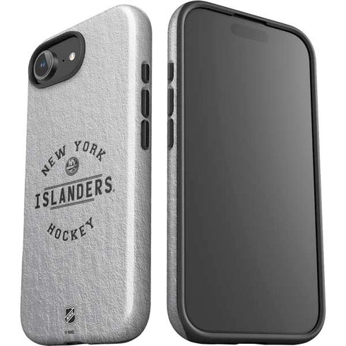 NHL New York Islanders Black Text iPhone 16e Impact Case
