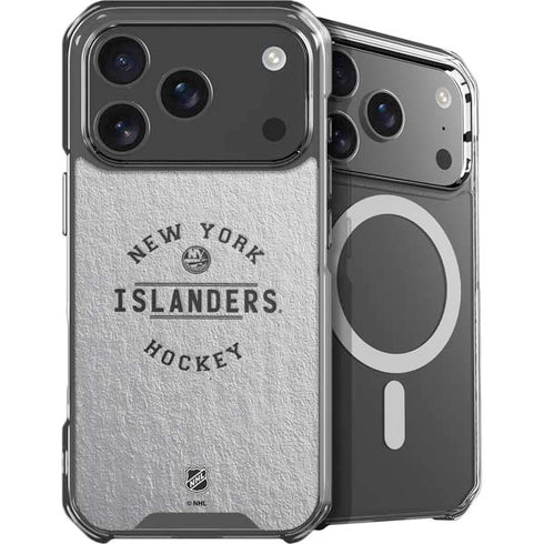 NHL New York Islanders Black Text iPhone 18 Pro MagSafe Case