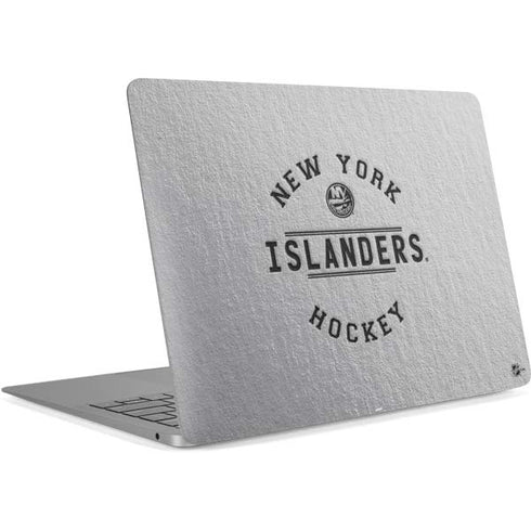 NHL New York Islanders Black Text Apple MacBook Air Skin