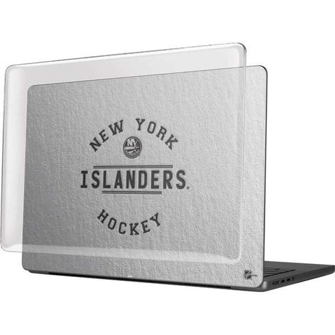 NHL New York Islanders Black Text MacBook Pro 14in (2021-24) Case plus Skin