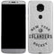 NHL New York Islanders Black Text Moto E5 Plus Skin
