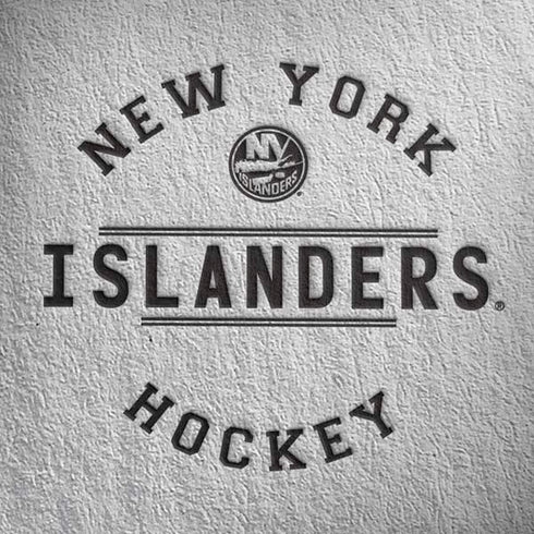 NHL New York Islanders Black Text Moto G6 Skin