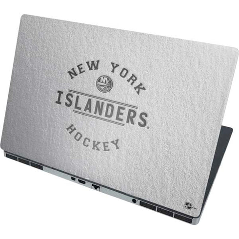 NHL New York Islanders Black Text Dell Precision Skin