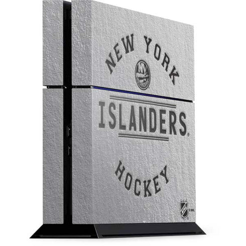 NHL New York Islanders Black Text PlayStation PS4 Skins