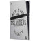 NHL New York Islanders Black Text PS5 Pro Console Skin
