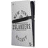 NHL New York Islanders Black Text PS5 Pro Console Skin