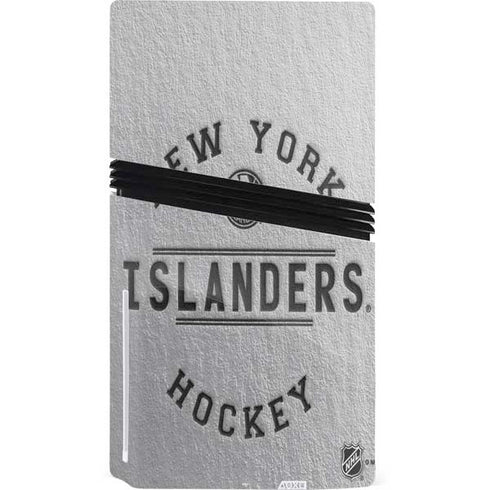 NHL New York Islanders Black Text PS5 Pro Disk Bundle Skin