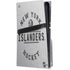 NHL New York Islanders Black Text PS5 Pro Disk Console Skin