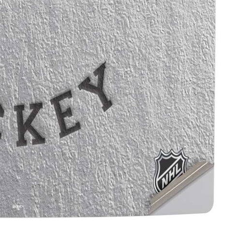 NHL New York Islanders Black Text PS5 Slim Digital Edition Console Skin