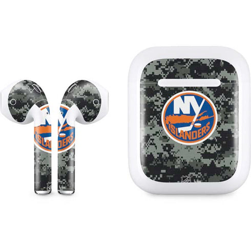 NHL New York Islanders Camo Apple AirPods Skin