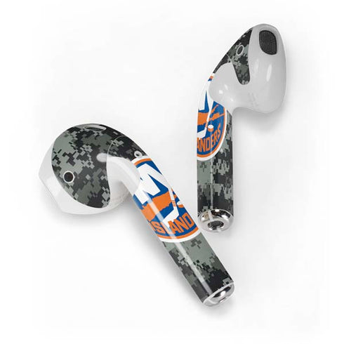 NHL New York Islanders Camo Apple AirPods Skin