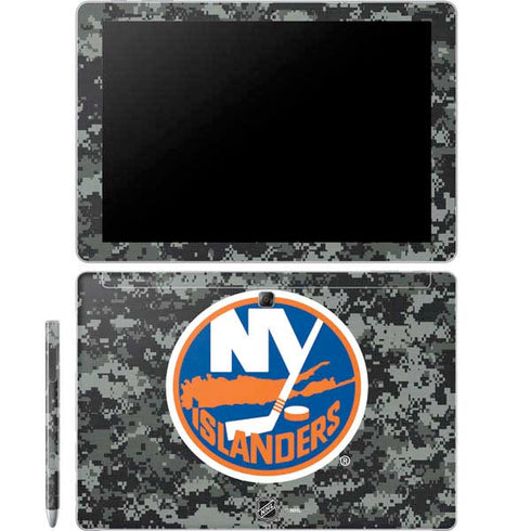 NHL New York Islanders Camo Galaxy Book 12in Skin