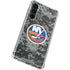 NHL New York Islanders Camo Galaxy S24 FE Clear Case