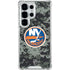 NHL New York Islanders Camo Galaxy S25 Ultra Clear Case
