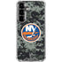 NHL New York Islanders Camo Galaxy S26 Clear Case