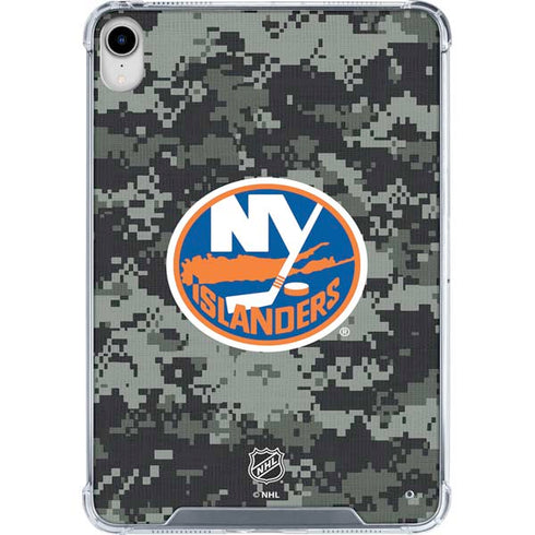 NHL New York Islanders Camo iPad 11th Gen (2025) Clear Case