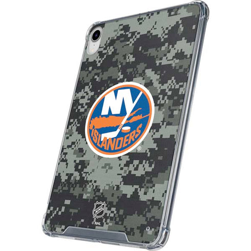 NHL New York Islanders Camo iPad 11th Gen (2025) Clear Case