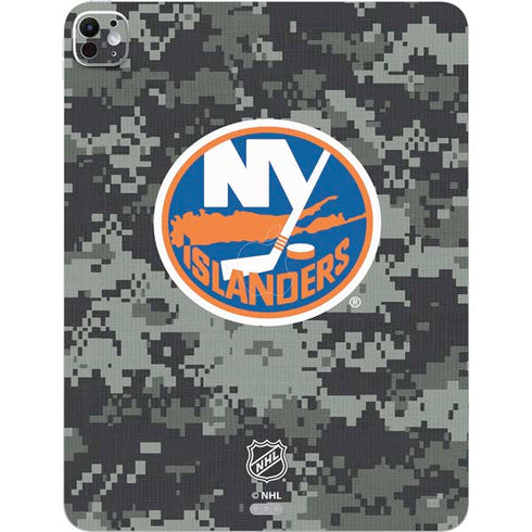 NHL New York Islanders Camo iPad Pro 13in M4 (2024) Skin