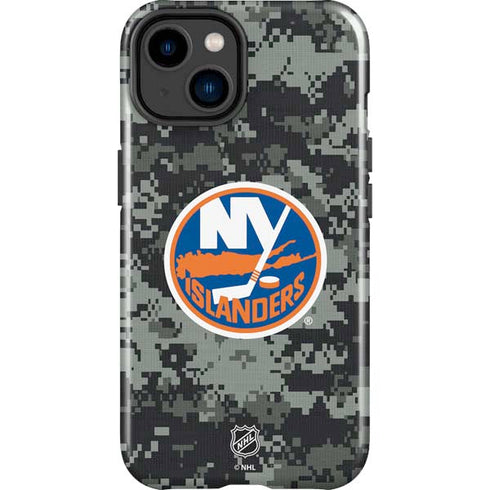 NHL New York Islanders Camo iPhone 15 Impact Case