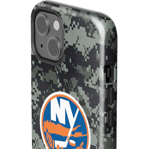 NHL New York Islanders Camo iPhone 15 Impact Case
