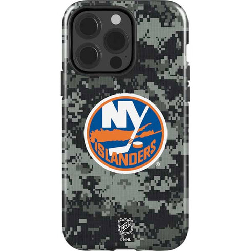 NHL New York Islanders Camo iPhone 15 Pro Impact Case
