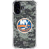 NHL New York Islanders Camo iPhone 16 Clear Case