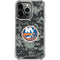 NHL New York Islanders Camo iPhone 16 Pro Clear Case