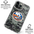 NHL New York Islanders Camo iPhone 16 Pro Clear Case