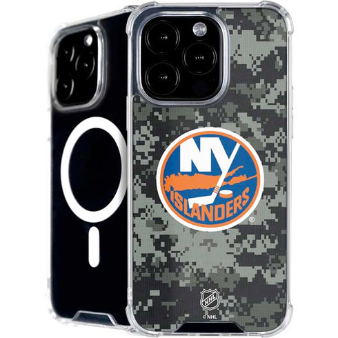NHL New York Islanders Camo iPhone 16 Pro MagSafe Case