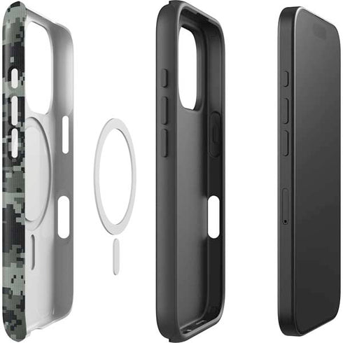 NHL New York Islanders Camo iPhone 16 Pro Magsafe Impact Case