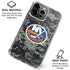 NHL New York Islanders Camo iPhone 16 Pro Max Clear Case