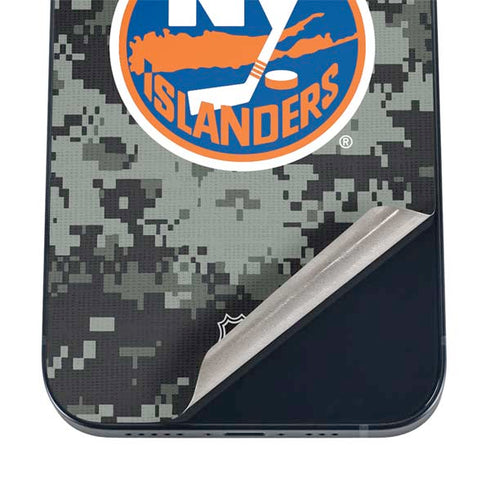 NHL New York Islanders Camo iPhone 16 Skin